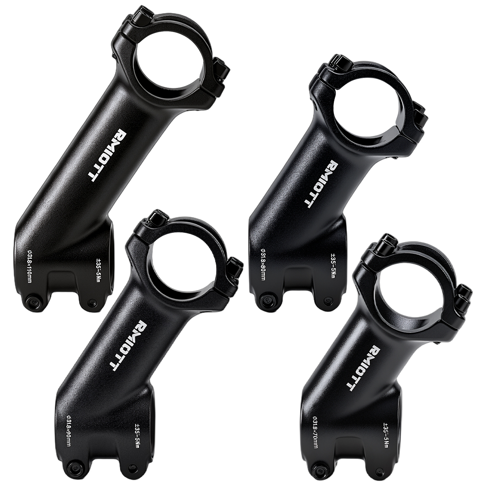 Handlebar Riser Stem - RMIOTT Bike Stem 31.8 Bicycle Handlebar