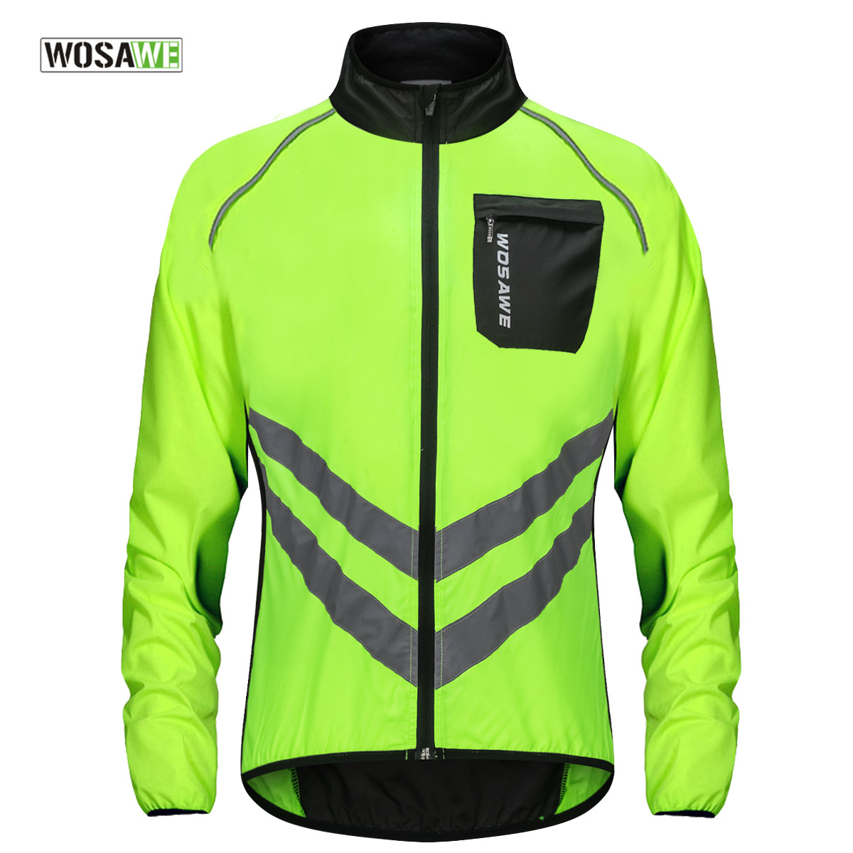 Mountain Biking Rain Jacket - WOSAWE Đi Xe Đạp Áo Mưa