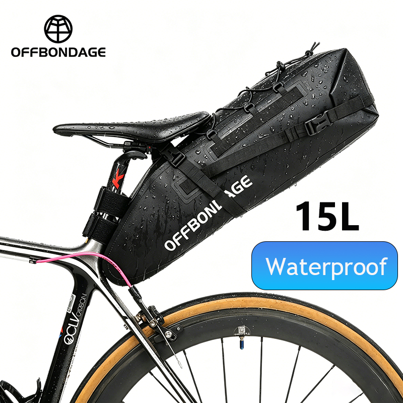 Mountain Biking Waist Pack - OFFBONDAGE 15L Bicycle Bag Waterproof Bike