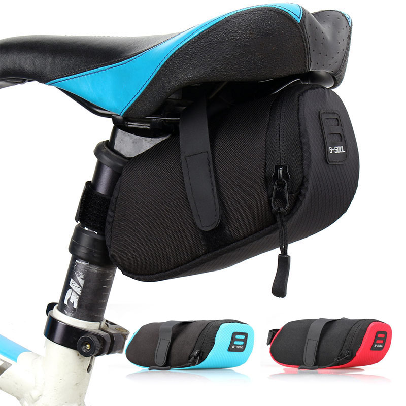 Mountain Biking Fanny Pack - Nylon Bicycle Saddle Bag Waterproof Mountain
