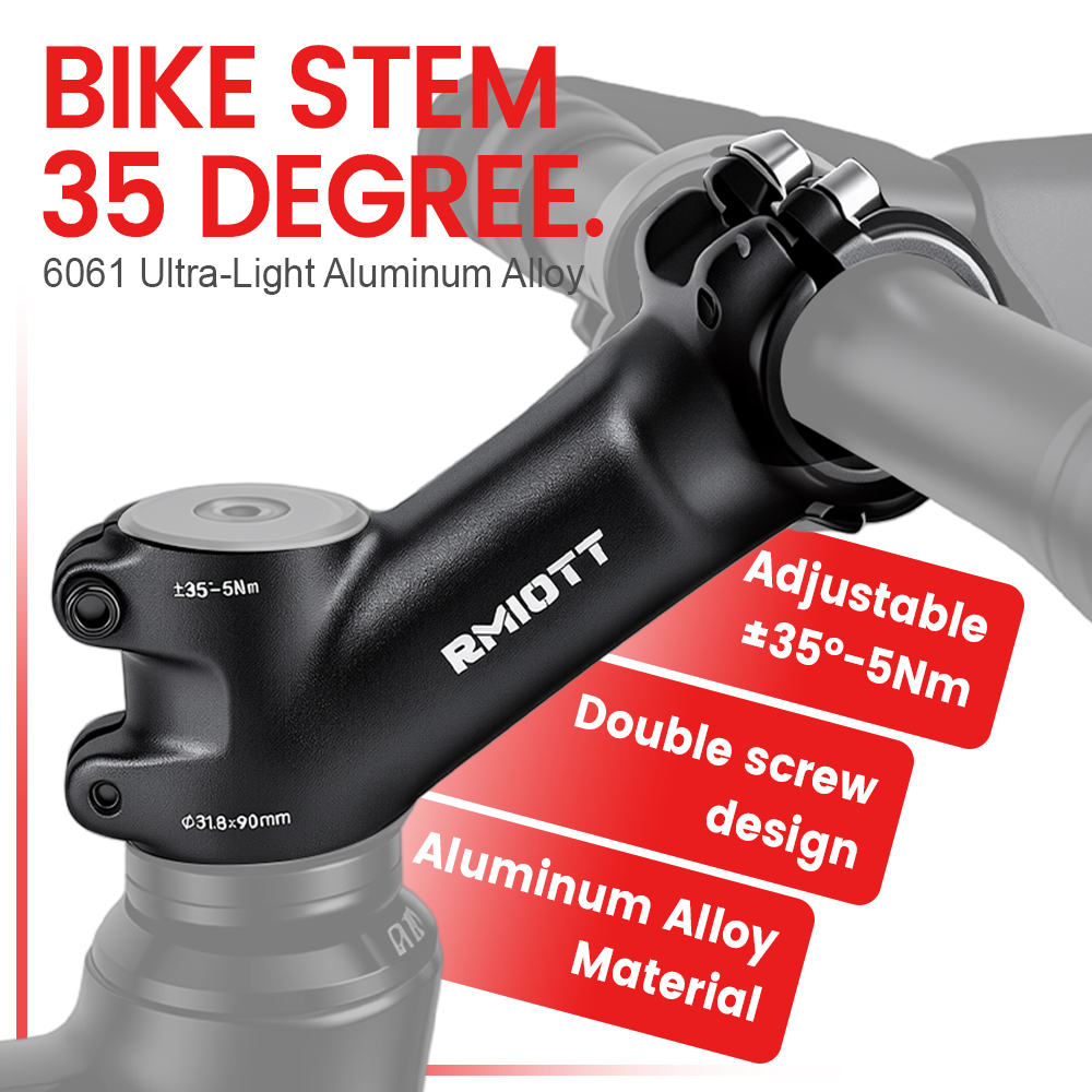RMIOTT Bike Stem 31.8 Bicycle  - đánh giá và giá Handlebar Riser Stem