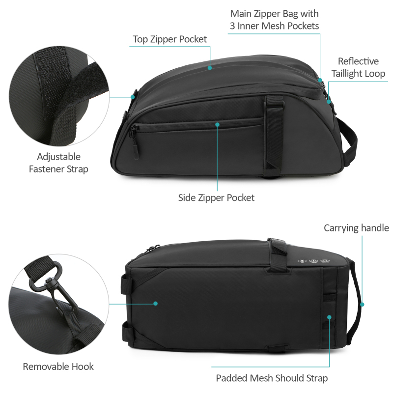 Reflective Mountain Bicycle Se - đánh giá và giá Mountain Biking Fanny Pack