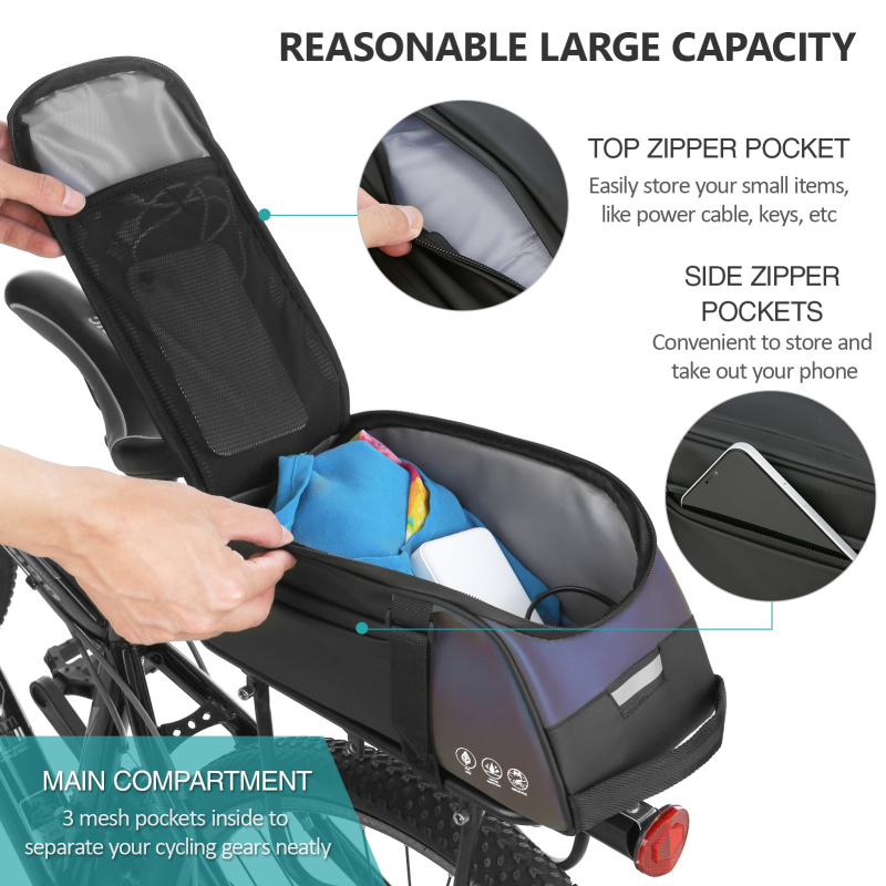 Reflective Mountain Bicycle Se - đánh giá và giá Mountain Biking Fanny Pack