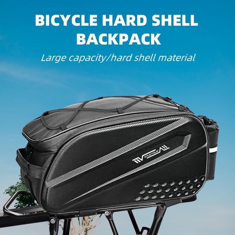 Bicycle Bag, Hard-Shell Rear S - đánh giá và giá Mountain Biking Fanny Pack