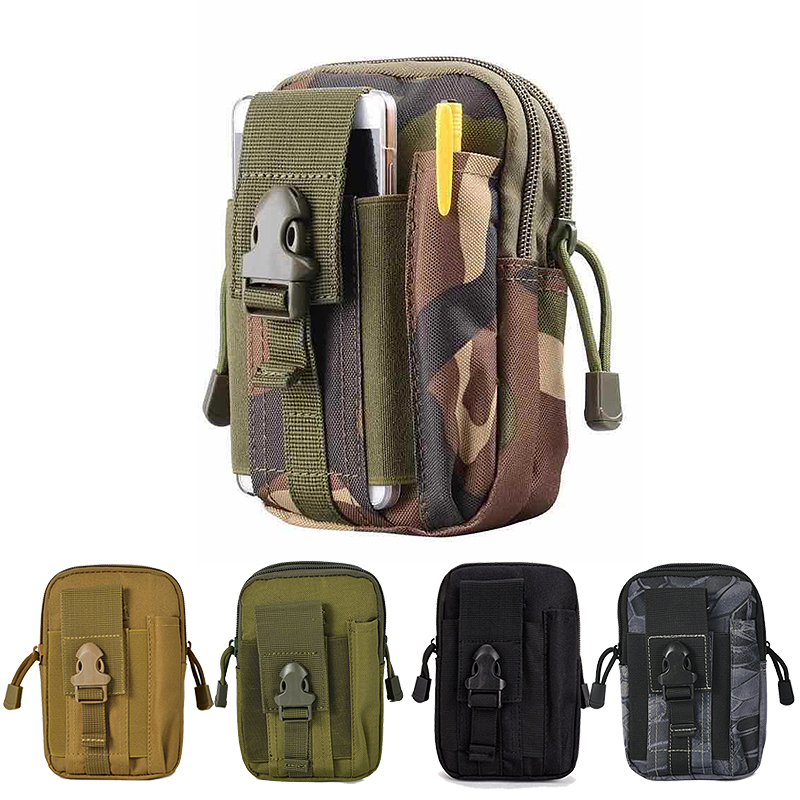 Tactical Molle Pouch Belt Wais - đánh giá và giá Mountain Biking Waist Pack