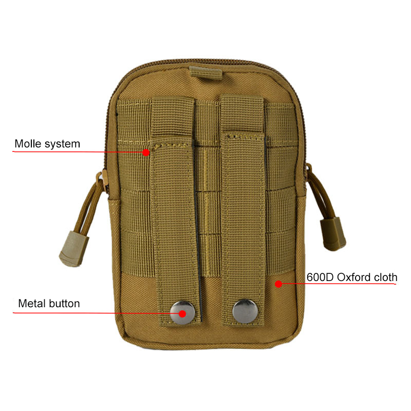 Tactical Molle Pouch Belt Wais - đánh giá và giá Mountain Biking Waist Pack
