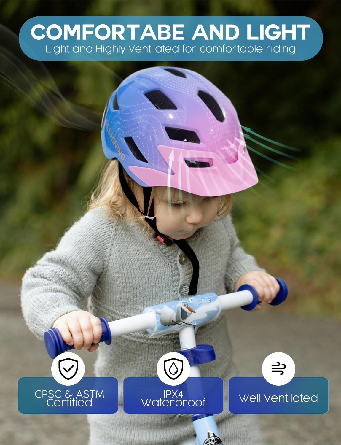 Rechargeable LED Display Bicyc - đánh giá và giá Mountain Biking Kids