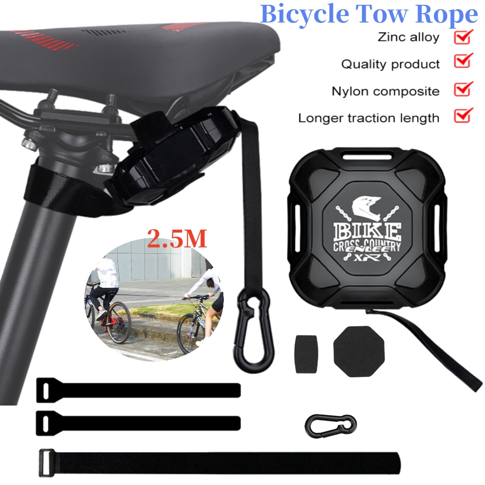 Retractable Bicycle Tow Rope 2 - đánh giá và giá Mountain Biking Kids