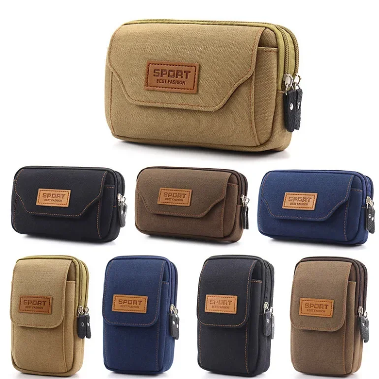 6.5 Inches Men Soft Pouch Belt - đánh giá và giá Mountain Biking Waist Pack
