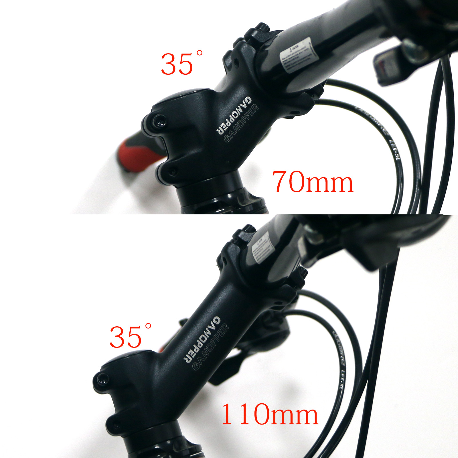 17 25 35 Độ Xe Đạp Tay Cầm Thâ - đánh giá và giá Handlebar Riser Stem