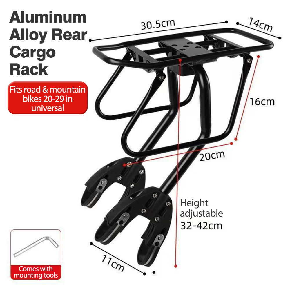 NEWBOLER Rear Bike Rack Alumin - đánh giá và giá Mountain Biking Fanny Pack