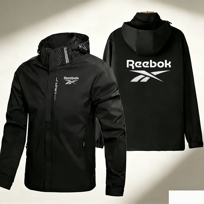 Reebok Logo Men's Waterproof C - đánh giá và giá Mountain Biking Rain Jacket