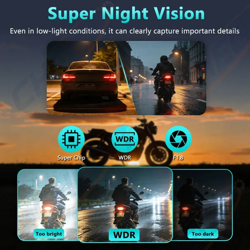 New 2K HD Motorcycle Driving D - đánh giá và giá Mountain Biking Images