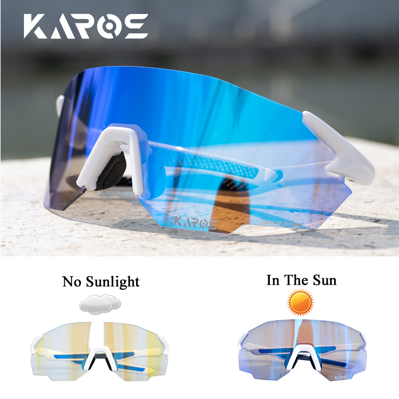KAROS Photochromic Cycling Gla - đánh giá và giá Mountain Biking Glasses