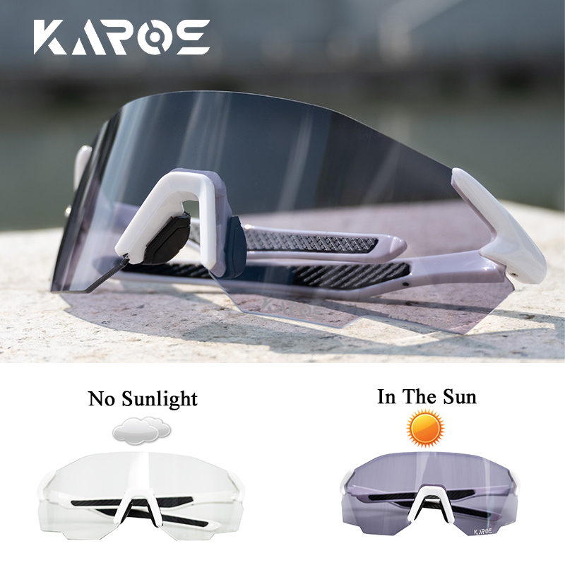 KAROS Photochromic Cycling Gla - đánh giá và giá Mountain Biking Glasses